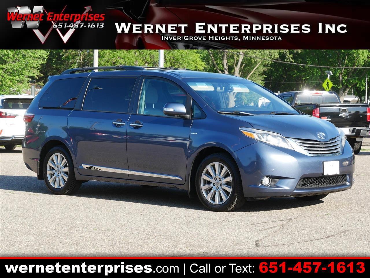 2017 Toyota Sienna XLE 7-Passenger AWD