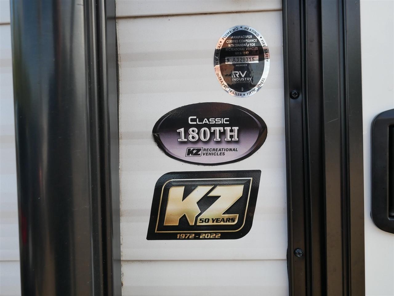 KZ Recreational Vehicles Sportsmen Classic  2022