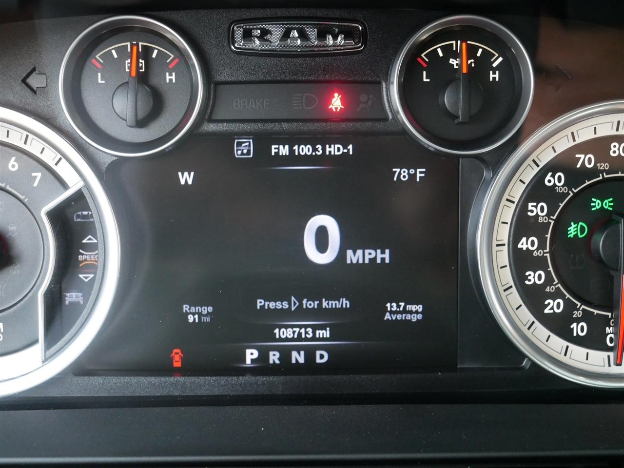RAM 1500 Laramie Crew Cab SWB 4WD 2017