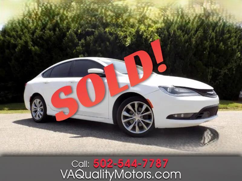 2015 Chrysler 200 S