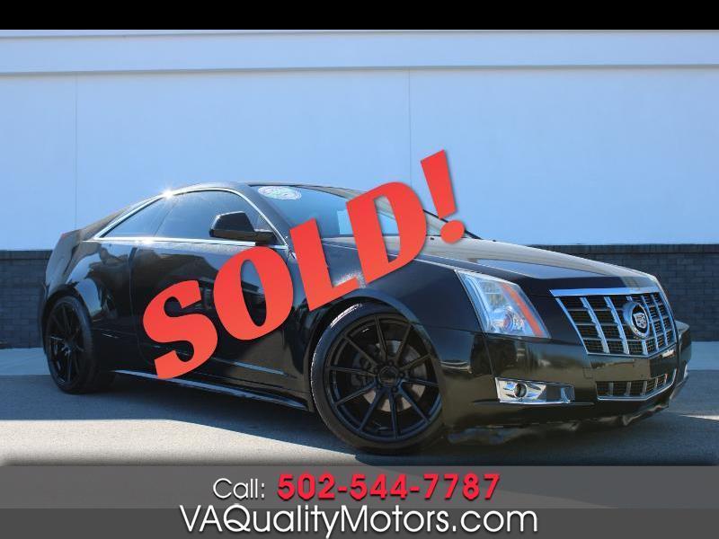 2012 Cadillac CTS Performance Coupe