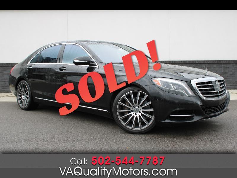 2015 Mercedes-Benz S-Class S550 4MATIC