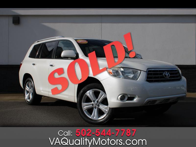 2008 Toyota Highlander Limited 4WD