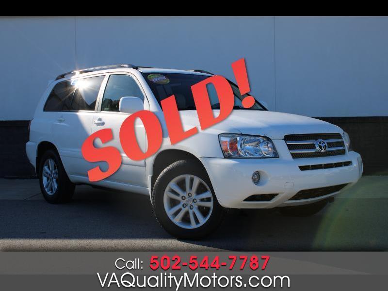 Toyota Highlander Hybrid Limited 4WD 2006