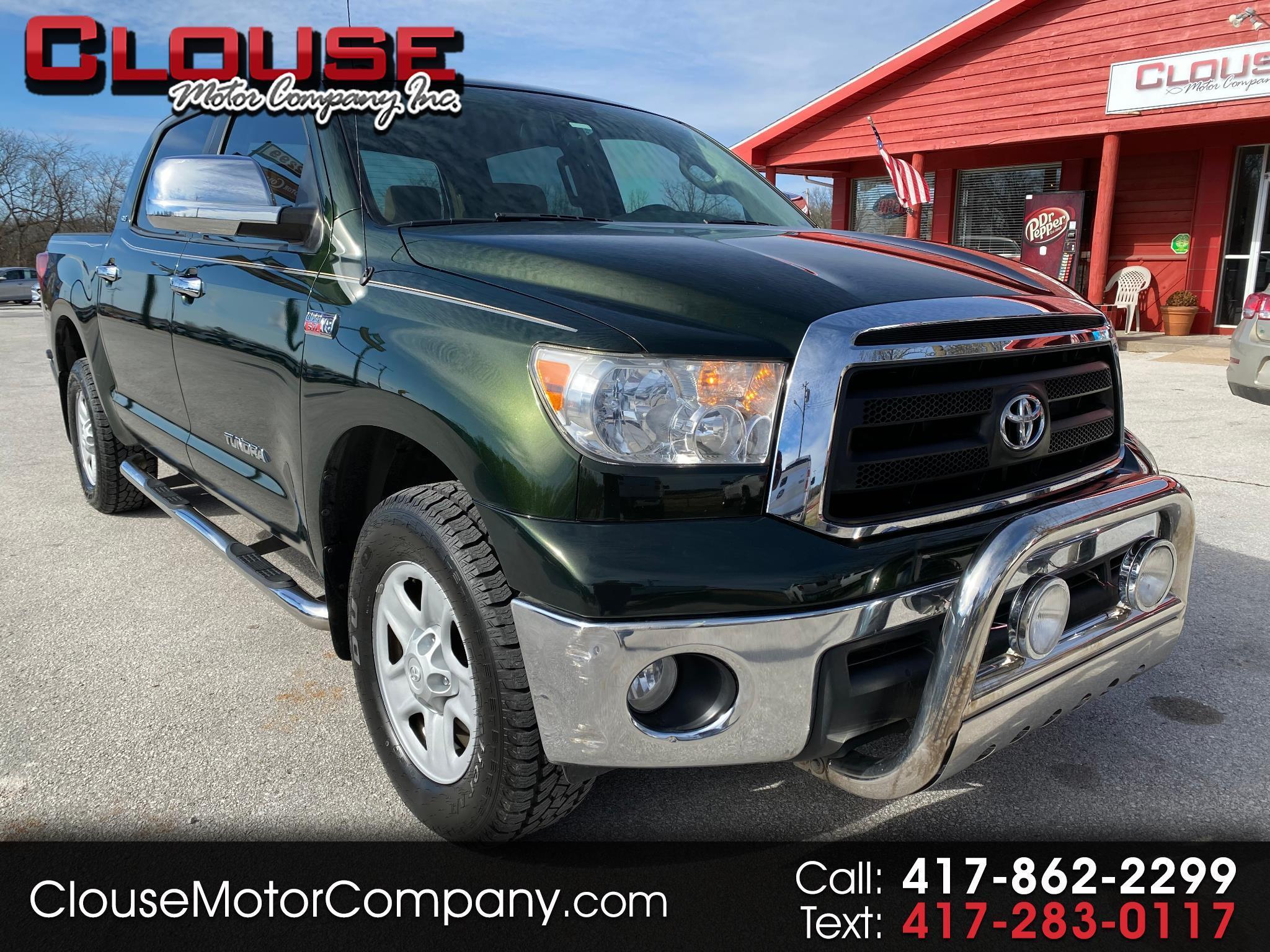 Used 2010 Toyota Tundra 4WD Truck CrewMax 5.7L FFV V8 6-Spd AT (Natl