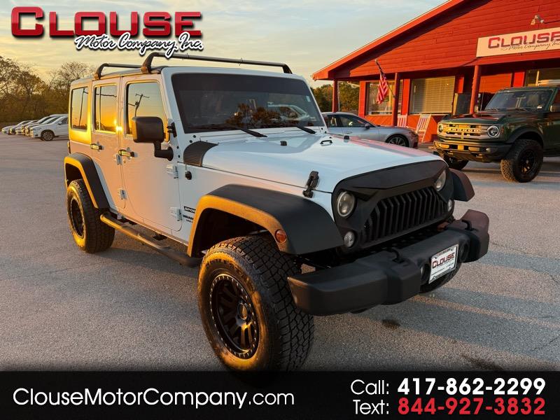 2016 Jeep Wrangler Unlimited 4WD 4dr Sport
