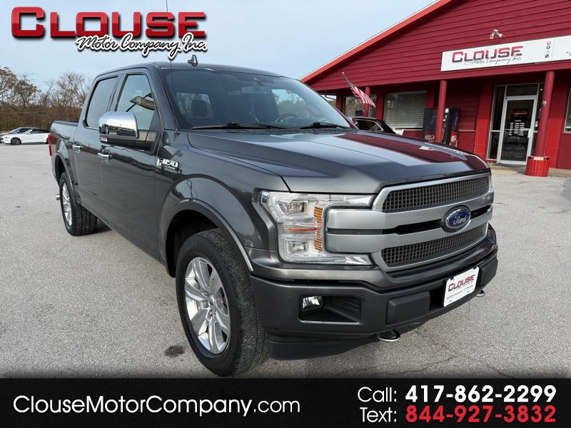 2018 Ford F-150 Platinum 4WD SuperCrew 5.5' Box