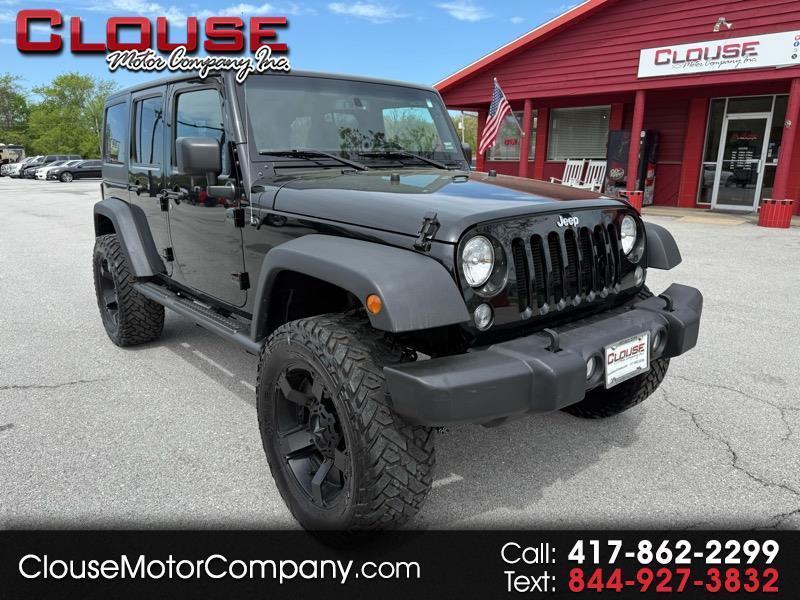 2016 Jeep Wrangler Unlimited 4WD 4dr Sport
