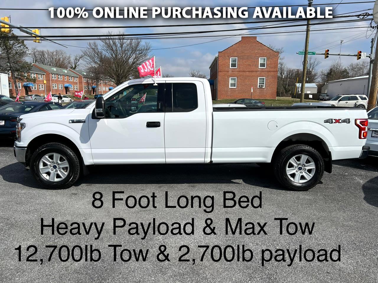 Ford F-150 4WD SuperCab 163" XLT w/HD Payload Pkg 2019