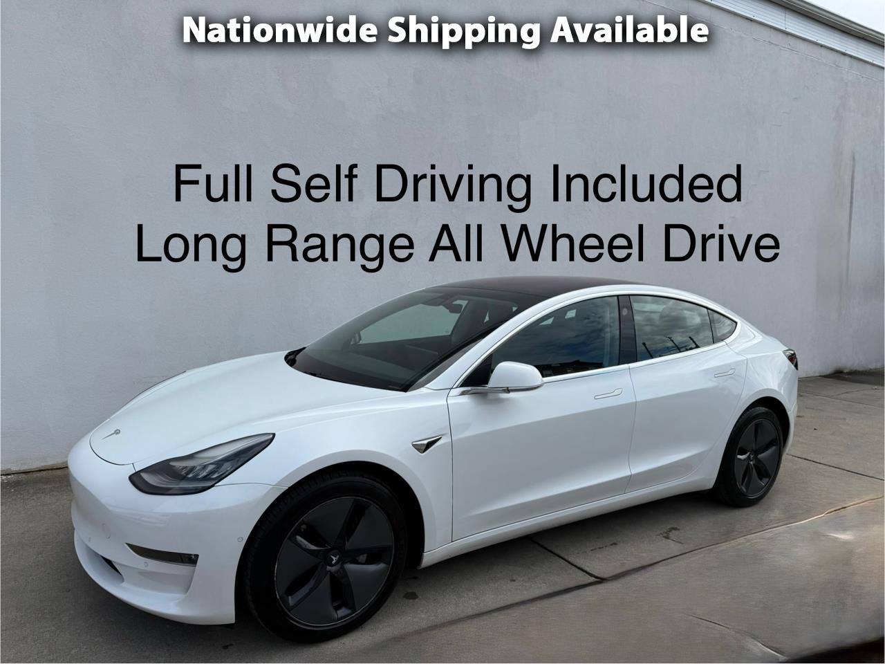2018 Tesla Model 3 Long Range Battery AWD