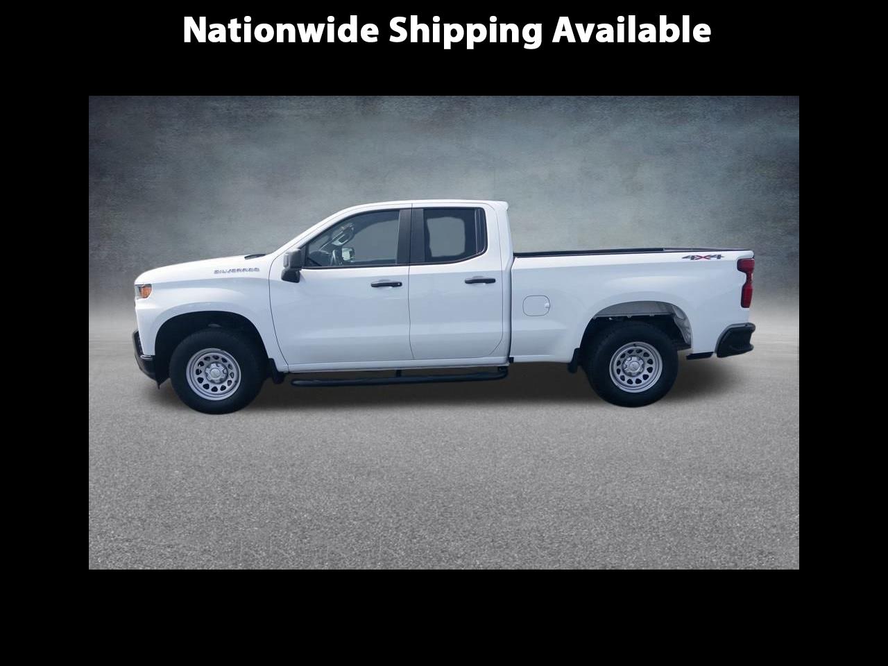 2020 Chevrolet Silverado 1500 4WD Double Cab 147" Work Truck