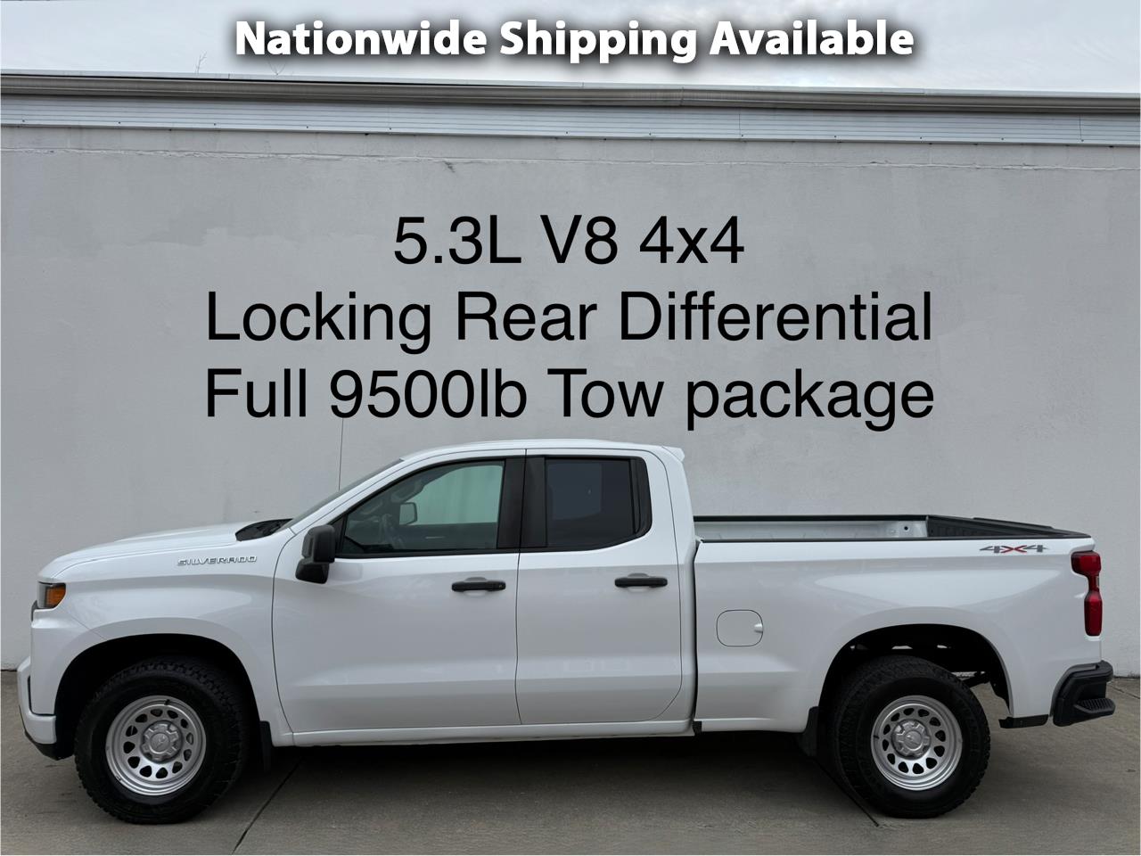 2020 Chevrolet Silverado 1500 4WD Double Cab 147" Work Truck