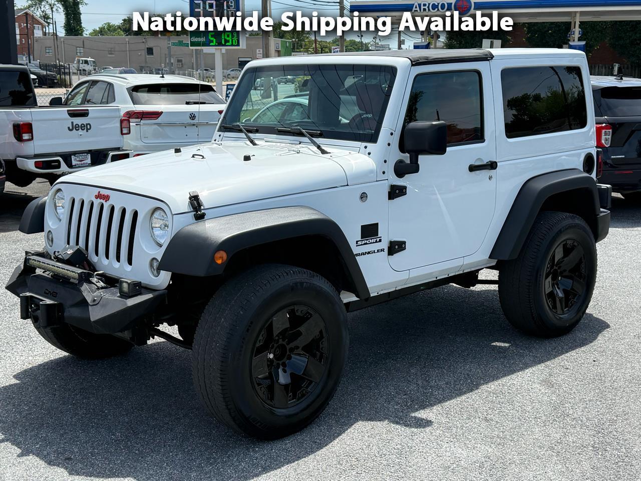 2016 Jeep Wrangler 4WD 2dr Sport