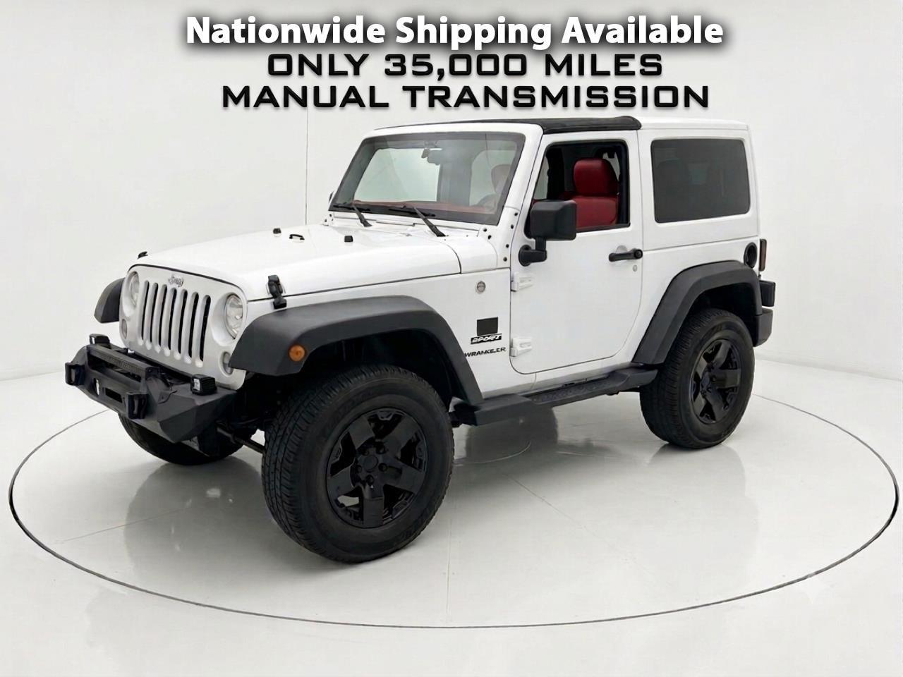 2016 Jeep Wrangler 4WD 2dr Sport