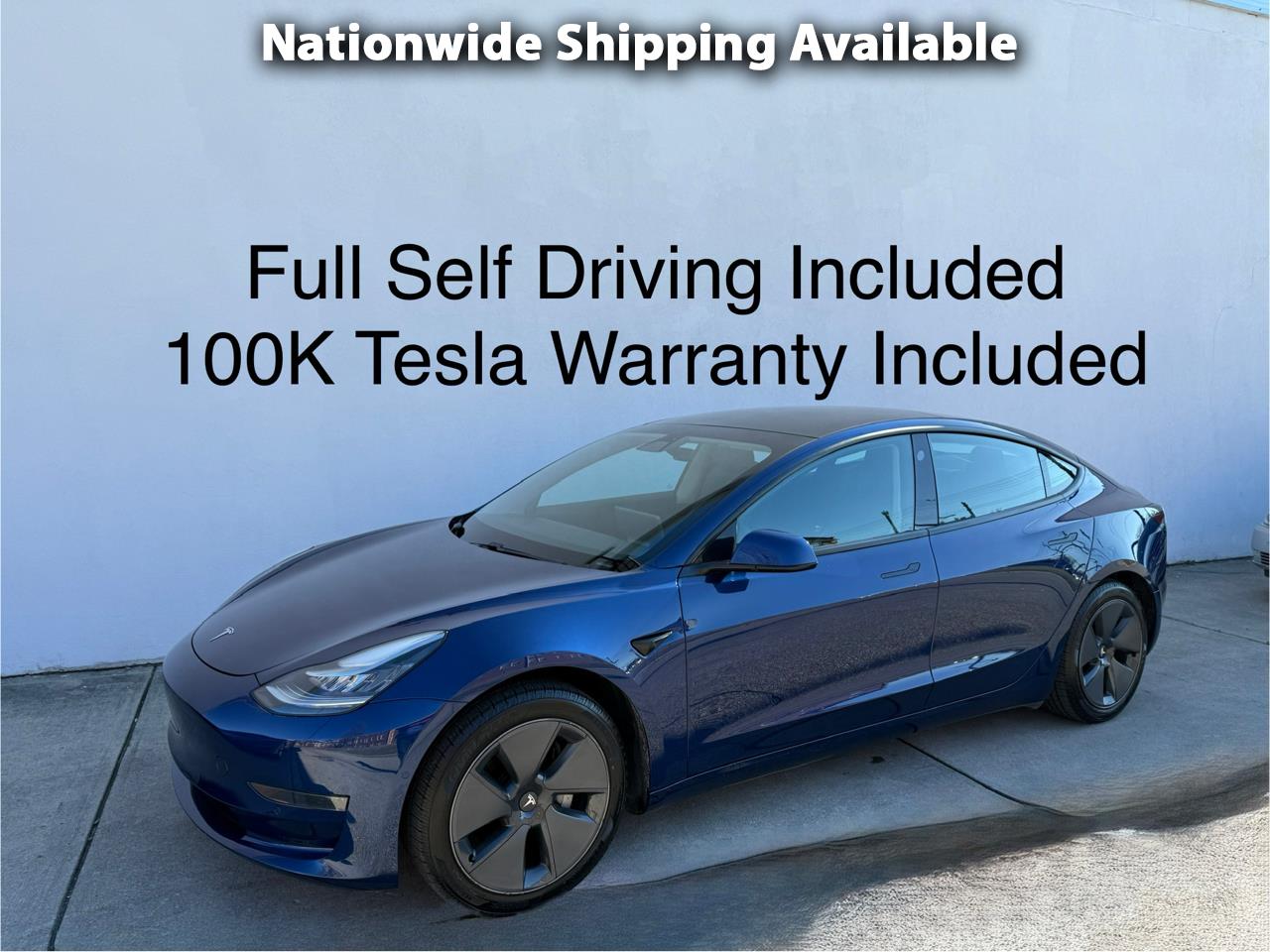 2021 Tesla Model 3 Standard Range Plus RWD