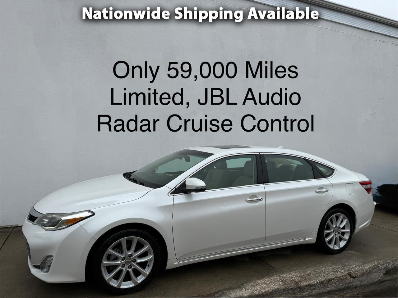 2015 Toyota Avalon 4dr Sdn Limited (Natl)