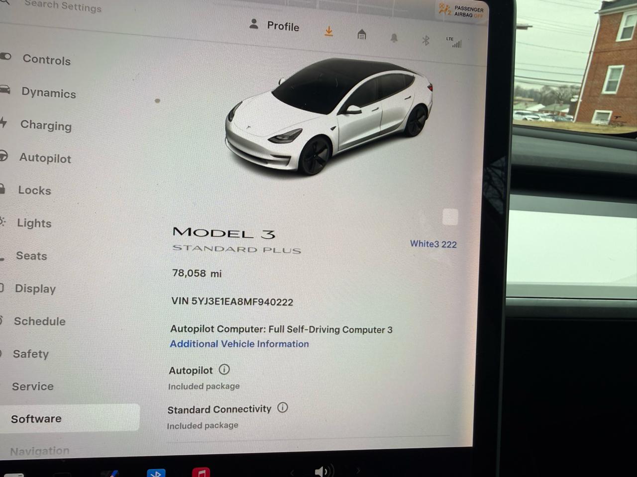 Tesla Model 3 Standard Range Plus RWD 2021
