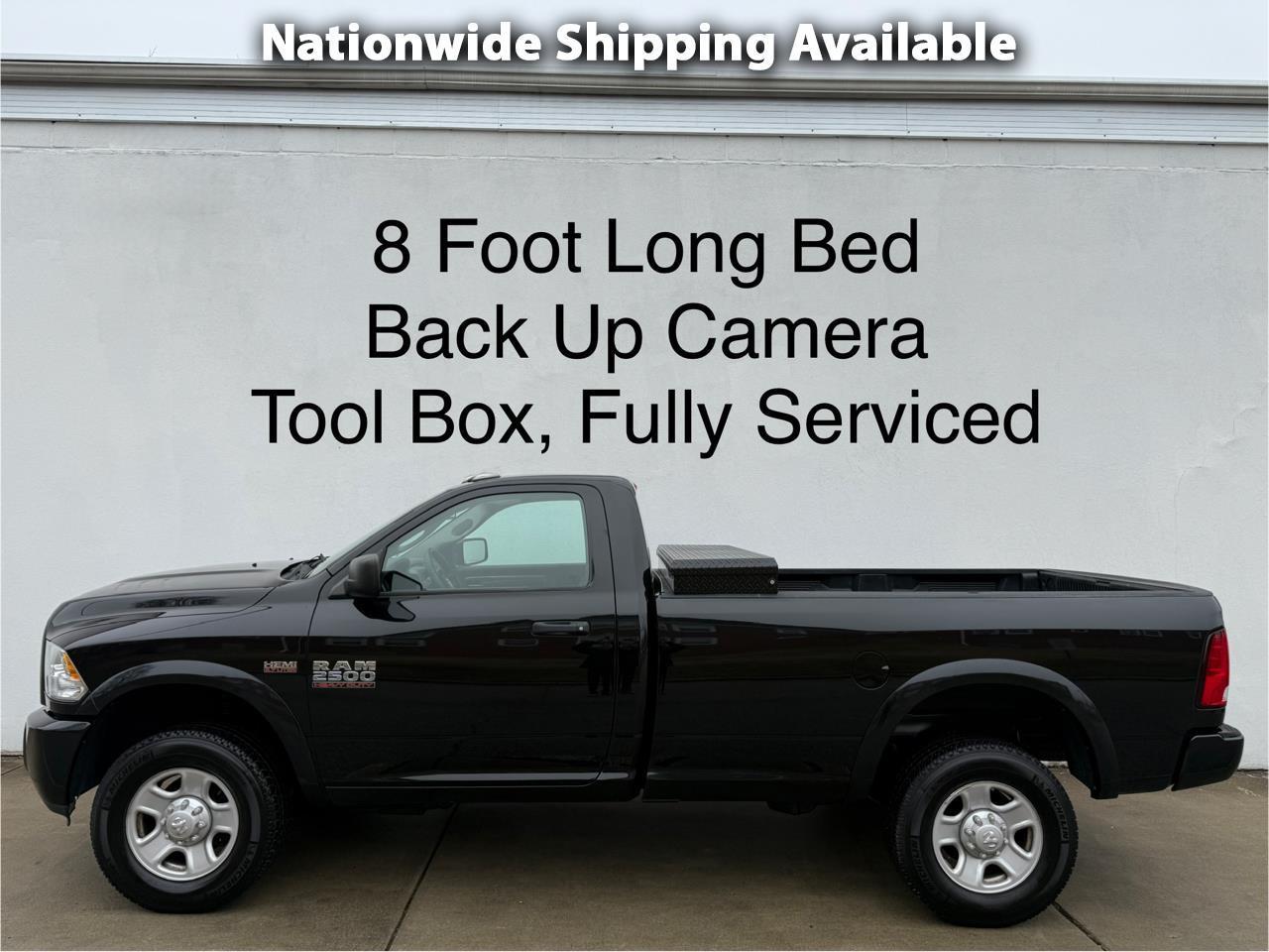 RAM 2500 Tradesman 4x4 Reg Cab 8' Box 2017