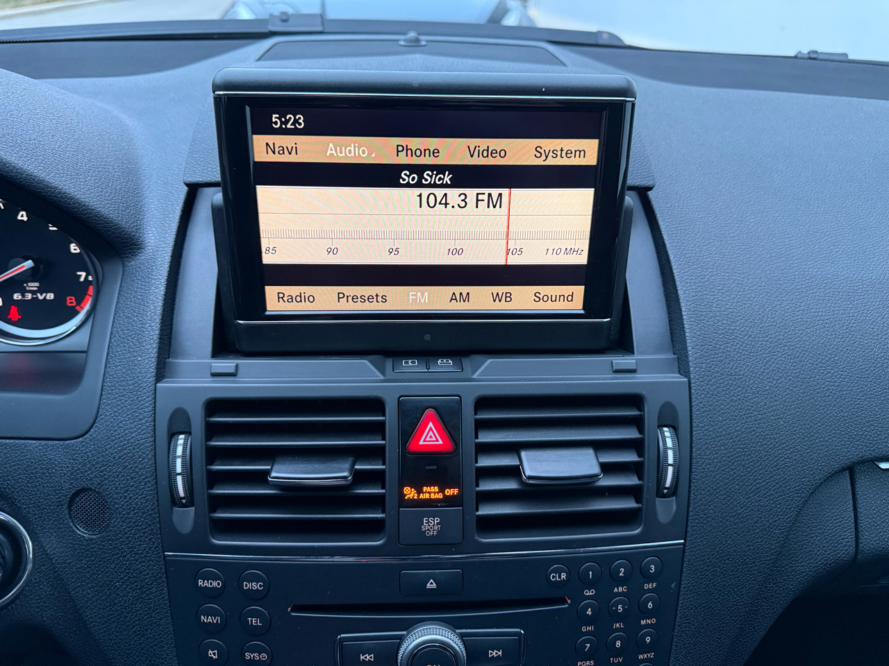 Mercedes-Benz C-Class 4dr Sdn 6.3L AMG RWD 2009