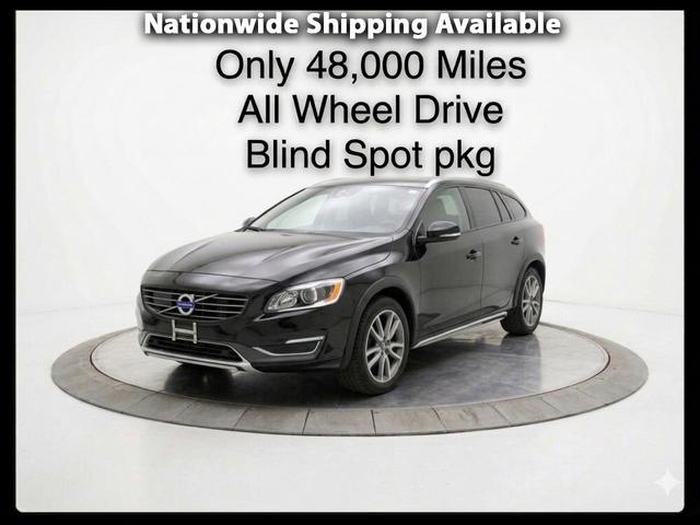 Black 2018 Volvo V60 Wagon All-Wheel Drive Automatic