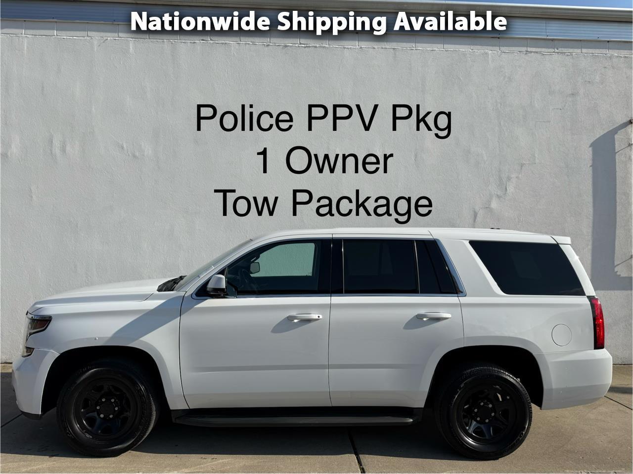 2019 Chevrolet Tahoe POLICE PATROL VEHICLE