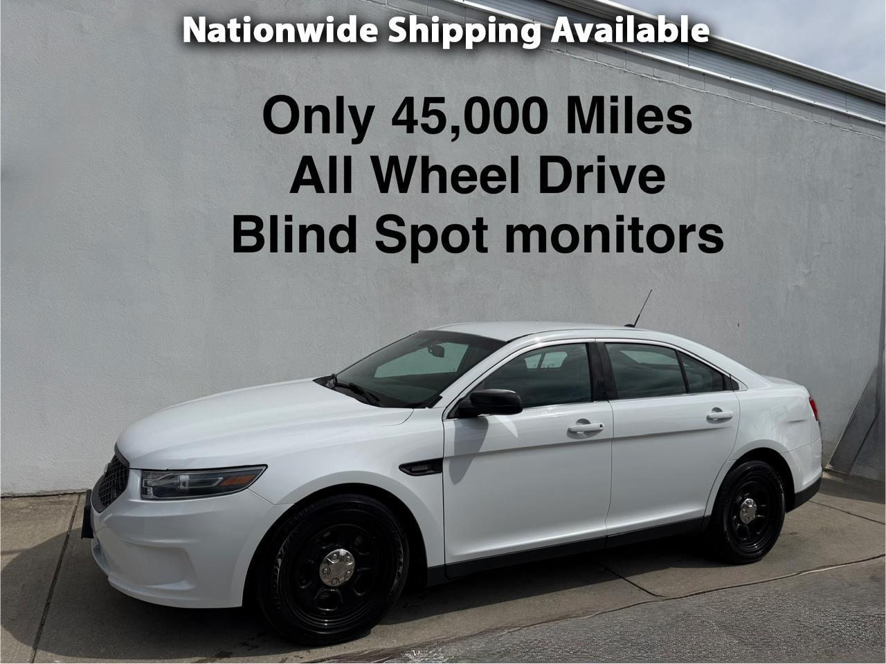 2018 Ford Police Interceptor Sedan AWD