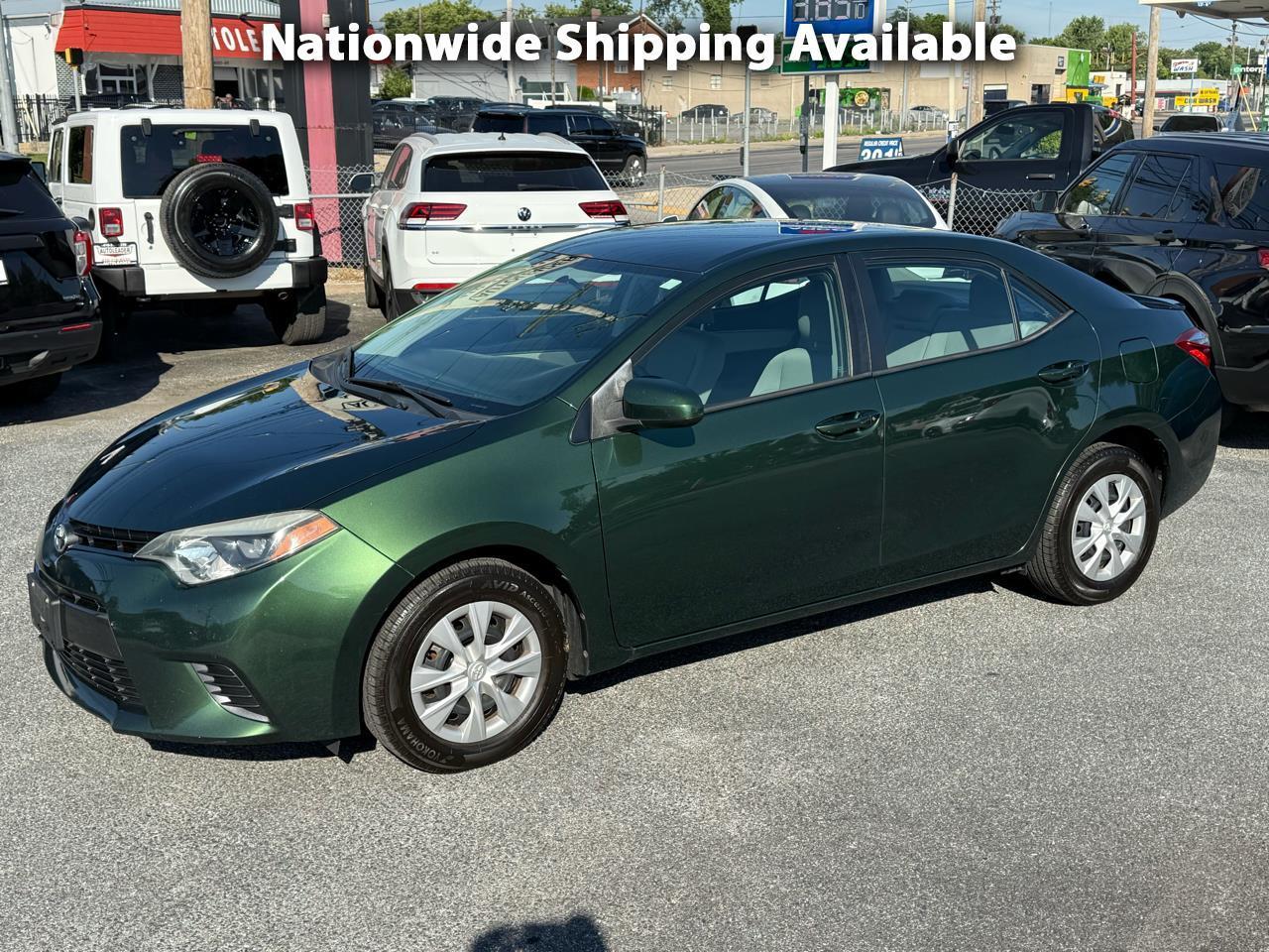 2016 Toyota Corolla 4dr Sdn CVT LE ECO (Natl)