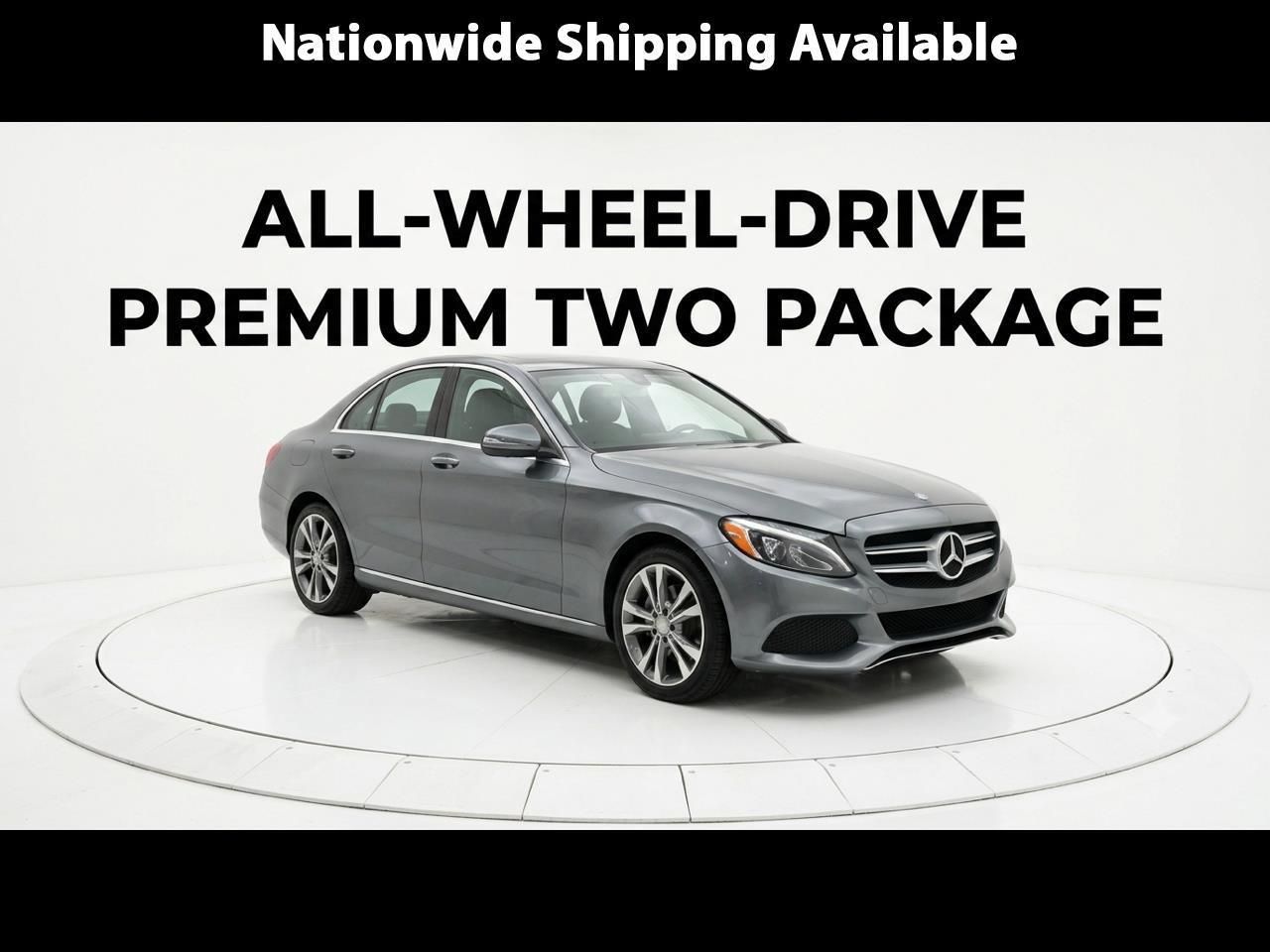 2017 Mercedes-Benz C-Class C 300 4MATIC Sedan