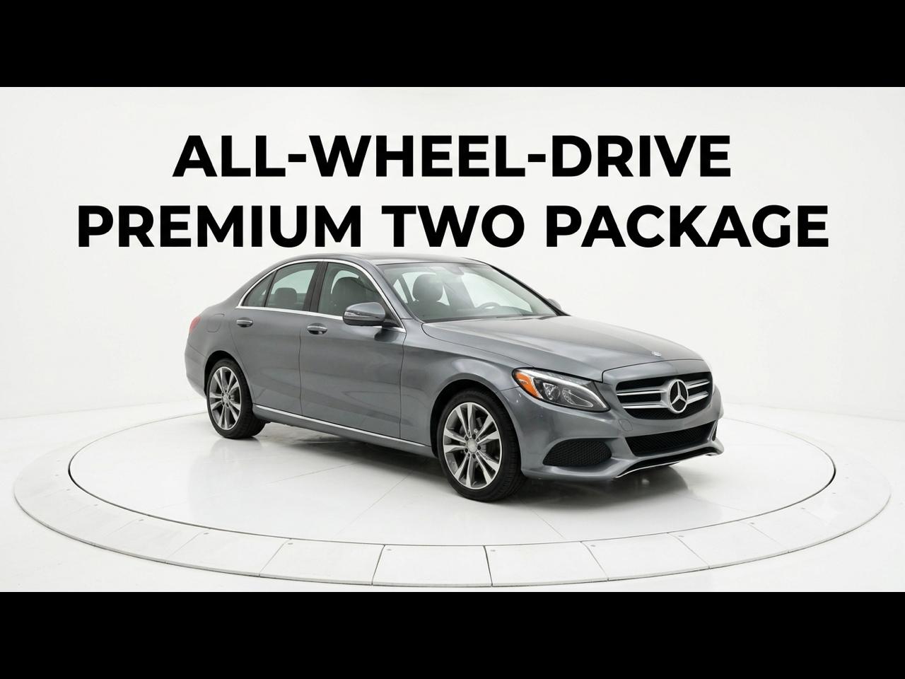 2017 Mercedes-Benz C-Class C 300 4MATIC Sedan
