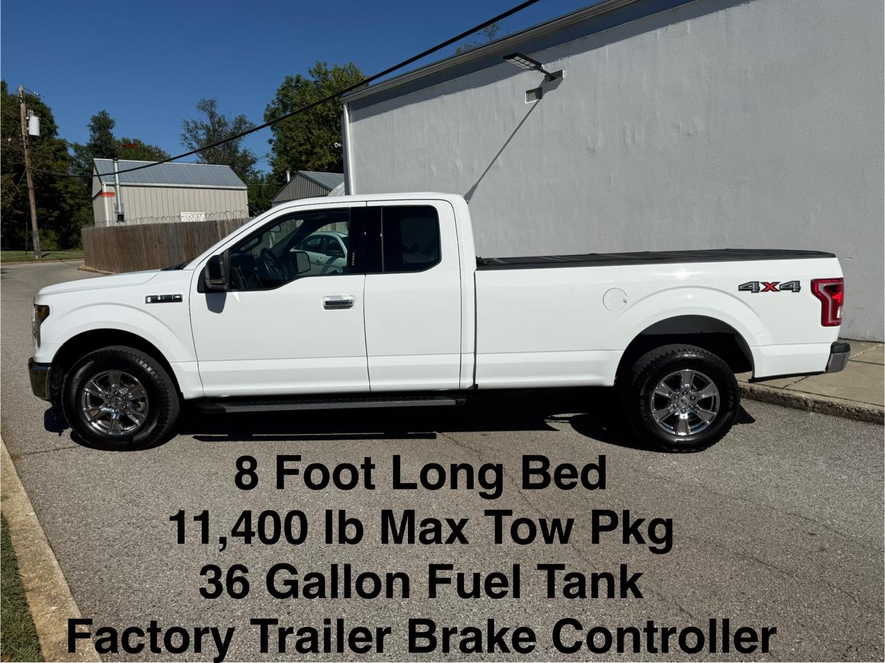 Ford F-150 XLT 4WD SuperCab 8' Box 2017