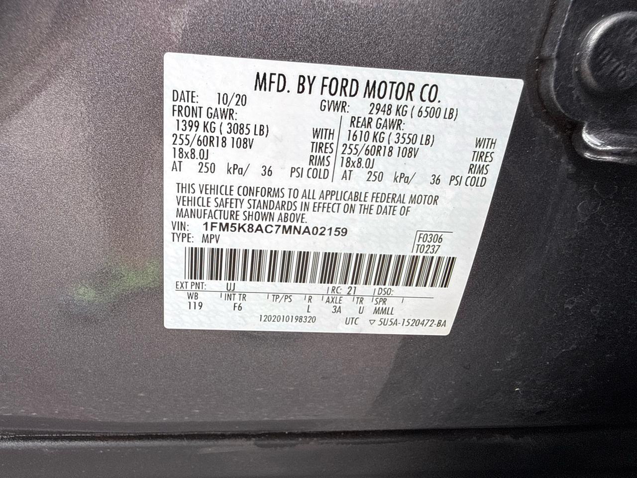Ford Police Interceptor Utility AWD 2021