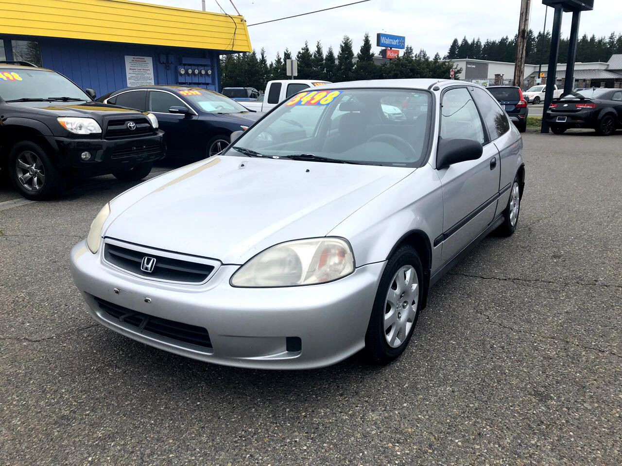 Used 2000 Honda Civic DX hatchback for Sale in Tacoma WA 98409 Maple Leaf Motors