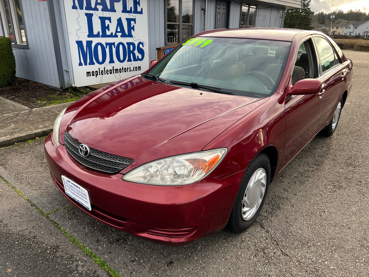 Toyota Camry 4dr Sdn LE Auto 2002