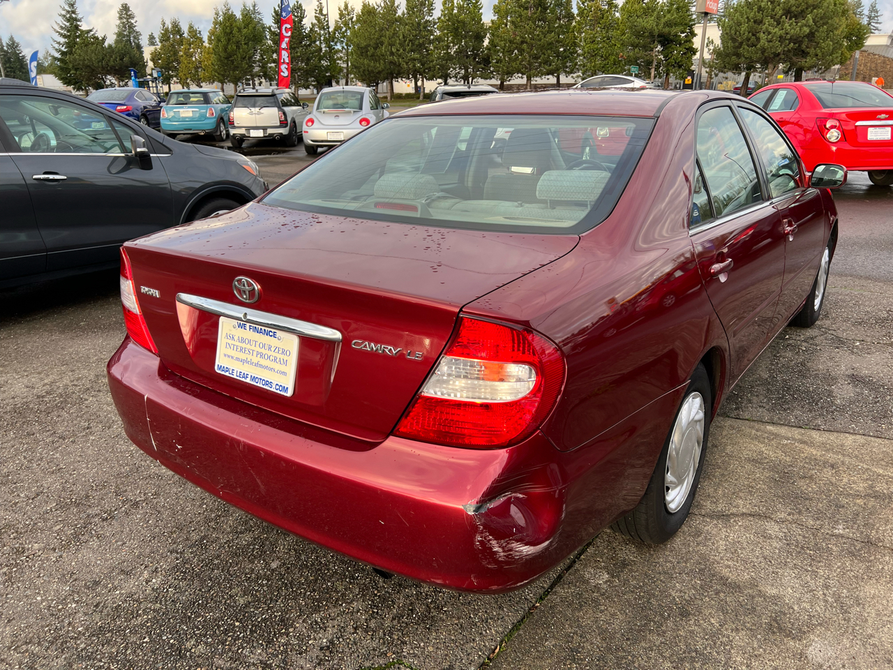 Toyota Camry 4dr Sdn LE Auto 2002