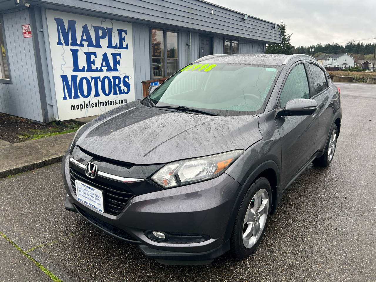 Honda HR-V EX-L Navi AWD CVT 2017