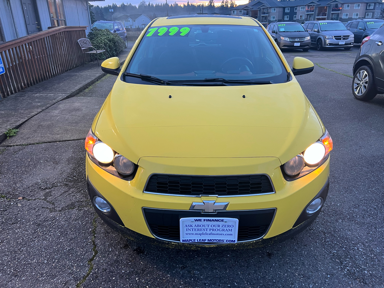 Chevrolet Sonic 5dr HB Auto LT 2015