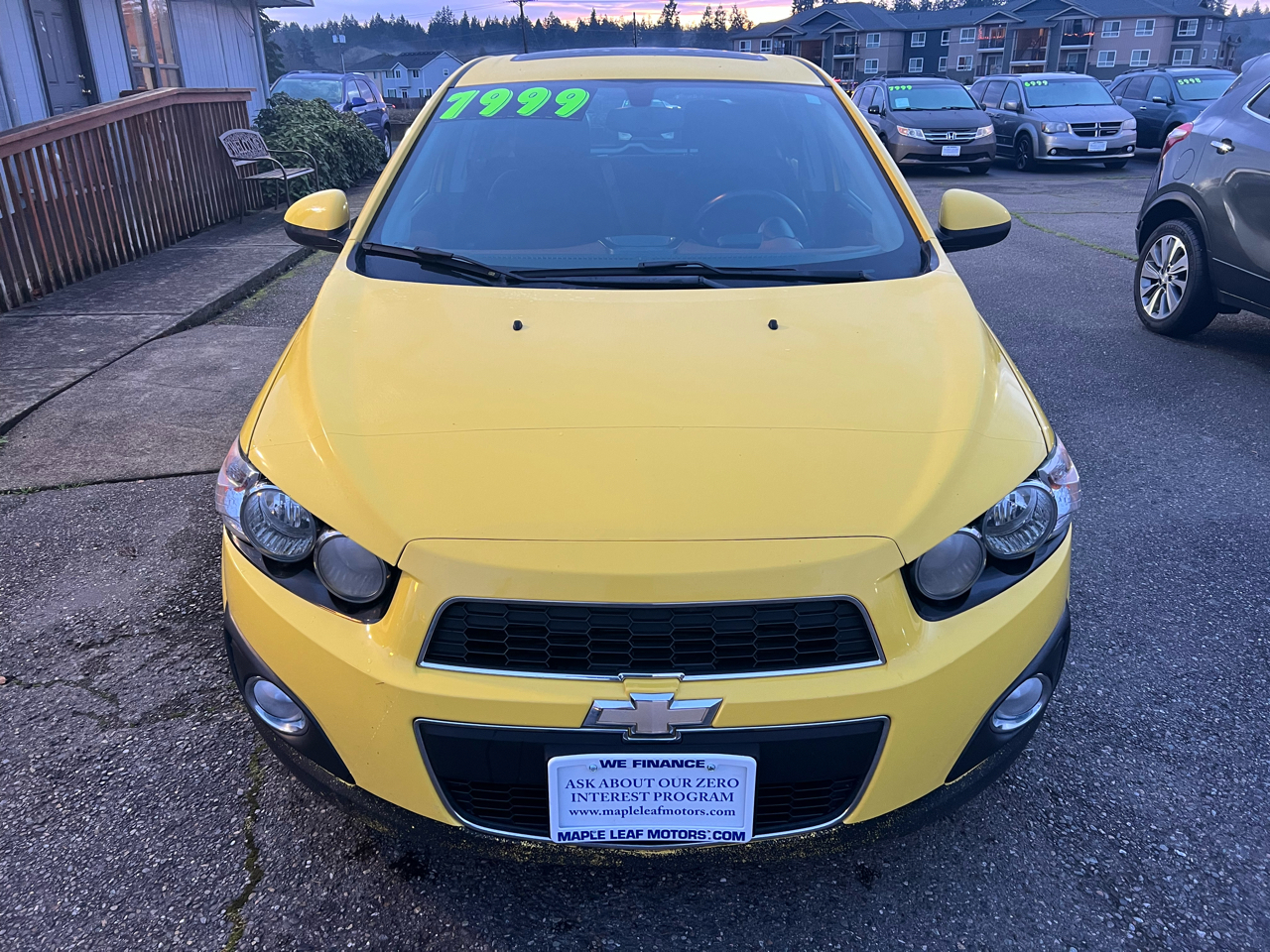 Chevrolet Sonic 5dr HB Auto LT 2015