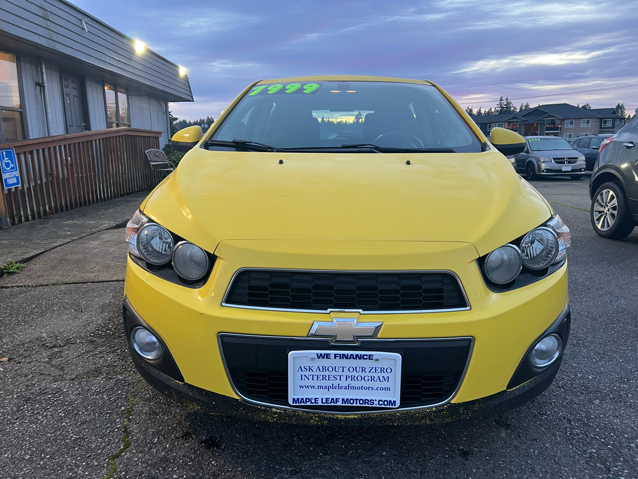 Chevrolet Sonic 5dr HB Auto LT 2015