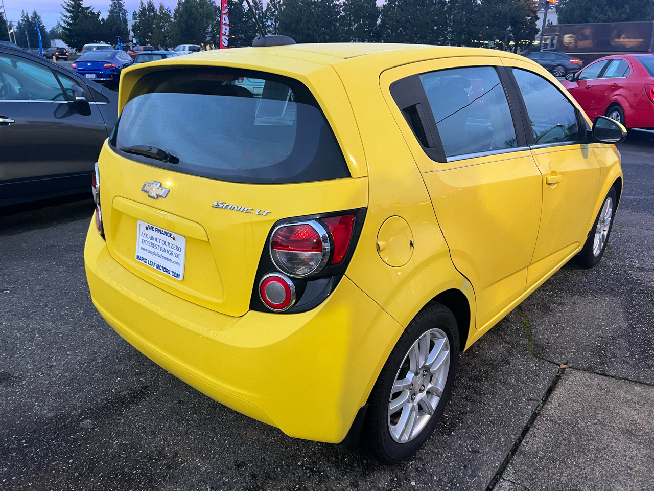 Chevrolet Sonic 5dr HB Auto LT 2015