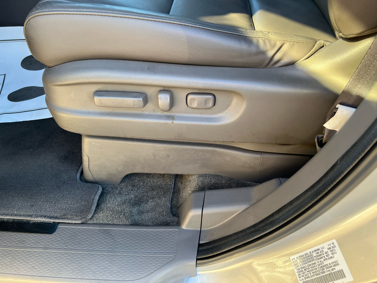 Honda Odyssey 5dr Touring 2011