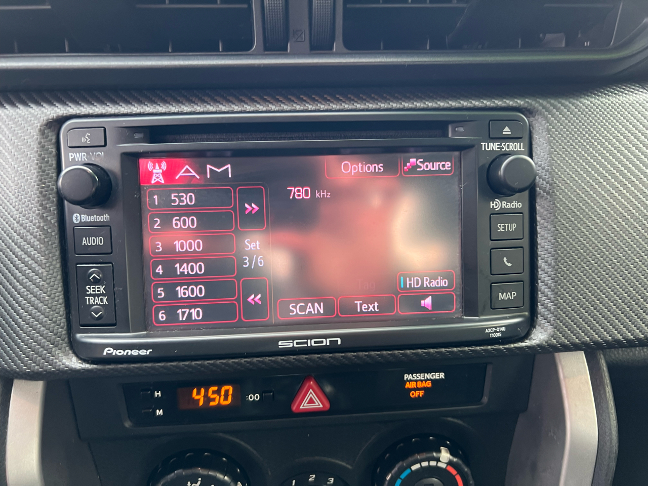 Scion FR-S 2dr Cpe Auto (Natl) 2015