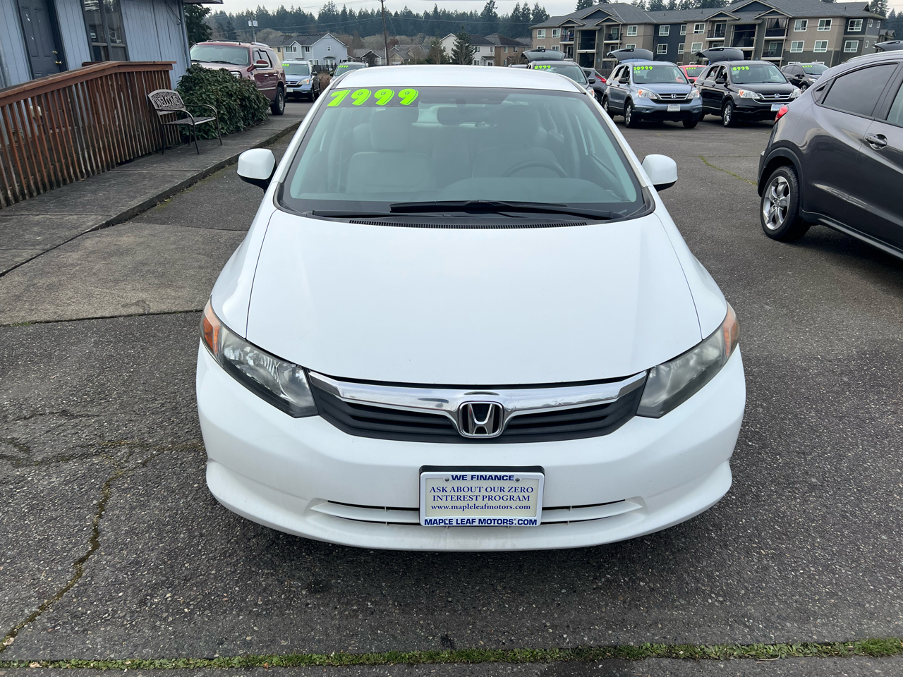 Honda Civic Sdn 4dr Auto LX 2012