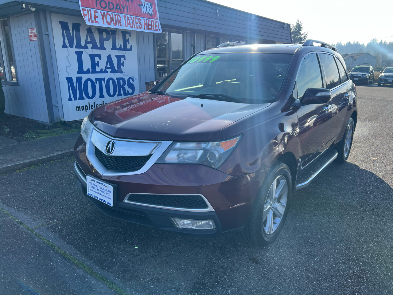 2012 Acura MDX AWD 4dr Tech/Entertainment Pkg