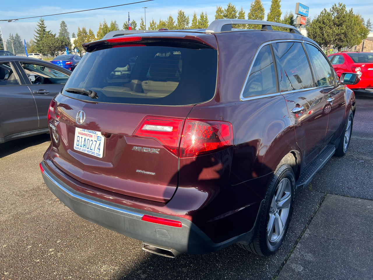 Acura MDX AWD 4dr Tech/Entertainment Pkg 2012