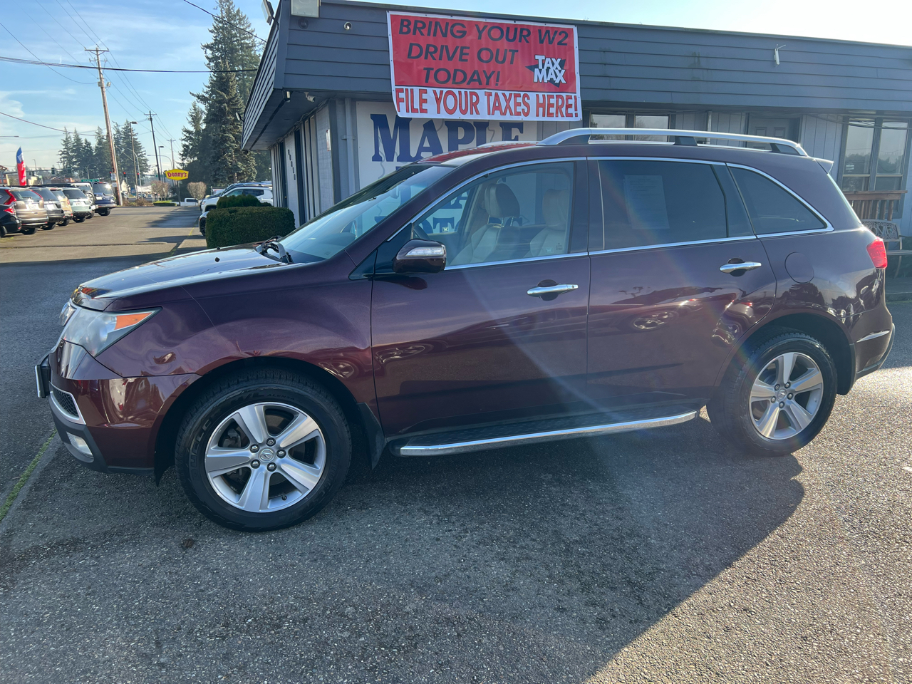 Acura MDX AWD 4dr Tech/Entertainment Pkg 2012