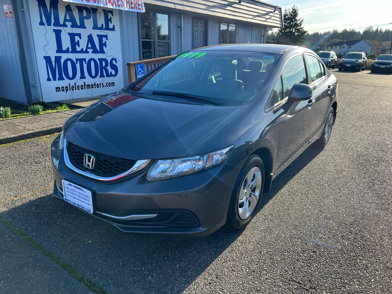 Honda Civic Sdn 4dr Auto LX 2013