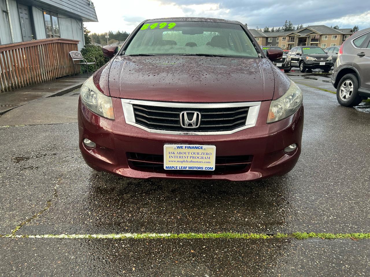 Honda Accord Sdn 4dr V6 Auto EX-L 2009