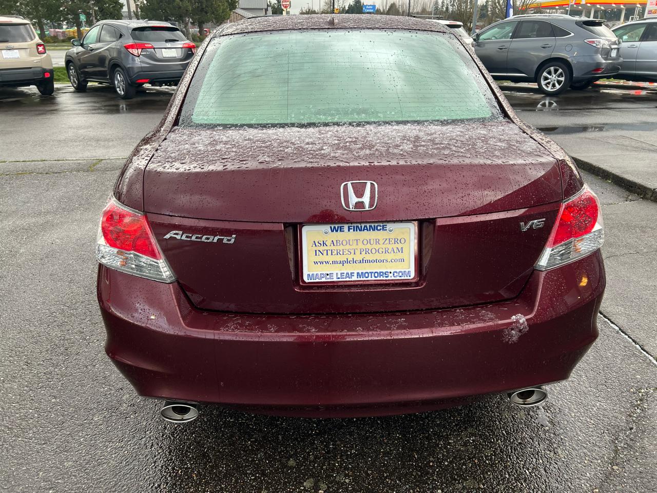 Honda Accord Sdn 4dr V6 Auto EX-L 2009