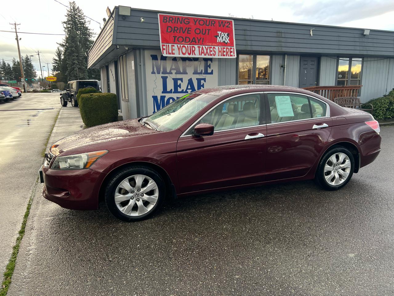 Honda Accord Sdn 4dr V6 Auto EX-L 2009