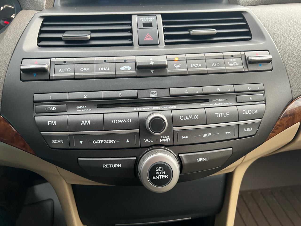 Honda Accord Sdn 4dr V6 Auto EX-L 2009